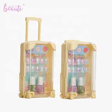 Wholesale Customized Non-Toxic DIY Children's Makeup Cosmetics Travel Case Set