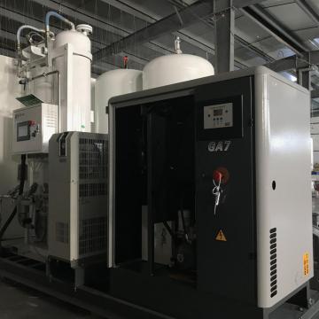 Skid Mounted Oxygen Making and Cylinder Refilling Machine