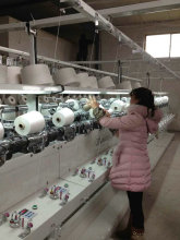 Economical durable use assemble yarns winder machine/Doubling machine