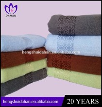 100% cotton soft dobby bath towel face towel