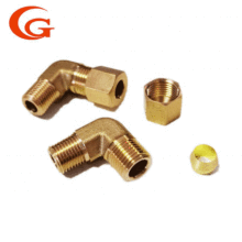 High Quality Brass 90 Degree Compression Elbow Fitting