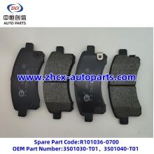 Front brake pads for changan Honor S