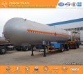 3 axlar 50m3 LPG semitrailer