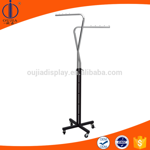 stable shop clothes hanger stand/standing clothes hanger/stand clothes hanger rack