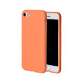 Coque iphone 8 plus d&#39;ouverture personnalisée personnalisée Orange