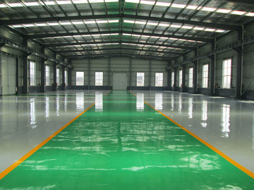 2MM epoxy resin flat coating floor