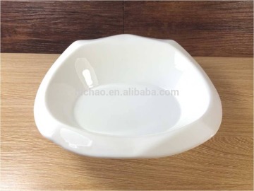 Elegant white porcelain bowl/new design porcelain bowl