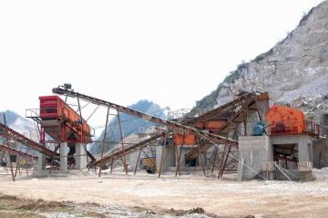 Shanghai DongMeng crushing and screening line for sale