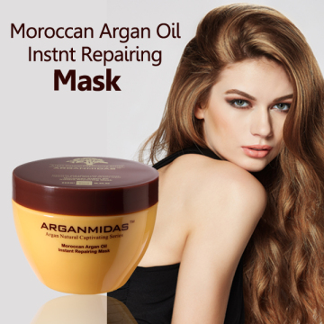 Organic smoothing keratin collagen hair mask for professional use