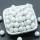 Howlite Balls de 10 mm curación esferas de cristal Energía decoración del hogar y metafísica
