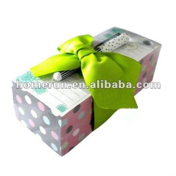 note pad with pen gift set/ memo pad with pen holder