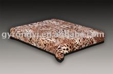 100% polyester printed raschel mink blanket