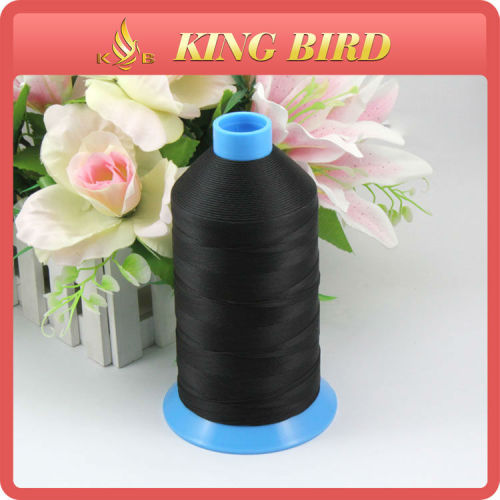 630D3 Black Color Nylon Bonded Thread