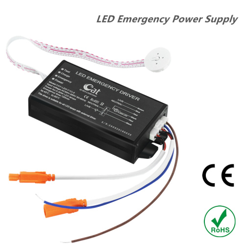 Bouton de test extérieur du kit d'urgence LED