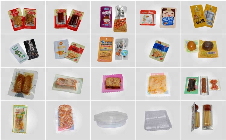 Fully automatic food Meat Thermoforming vacuum skin packaging machine