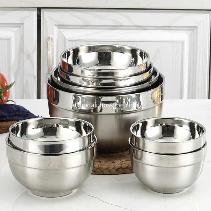 Large Stainless Steel Mixing Bowl