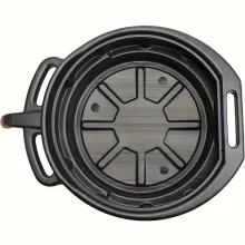 Oil Extraction System with Drainage Pan and Basin