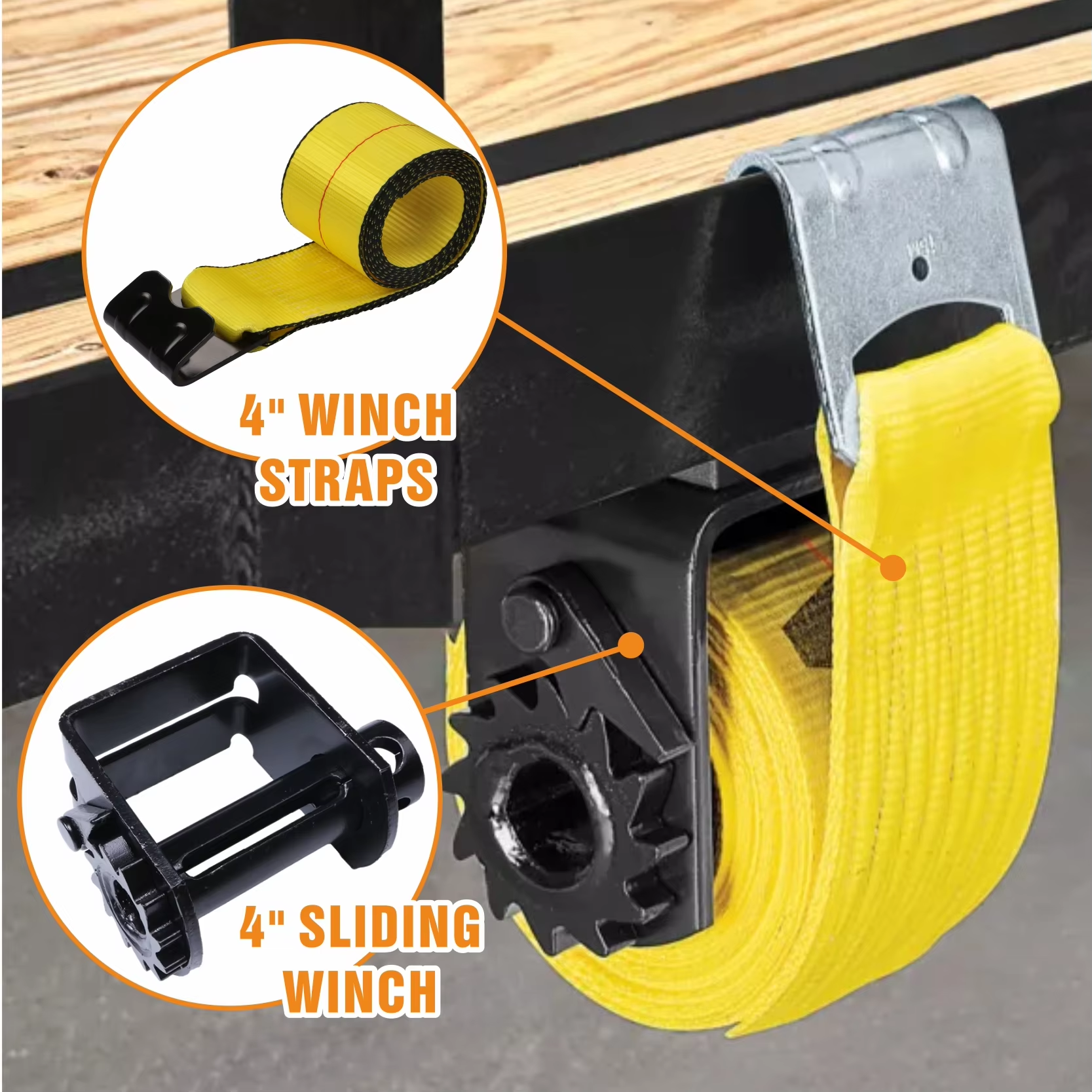 vinç kayışları winch straps