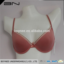 High Quality Custom Classic Organic Cotton Nude Bra For Women