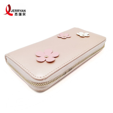 Women's Compact Zip Around Wallets Clutch Bags