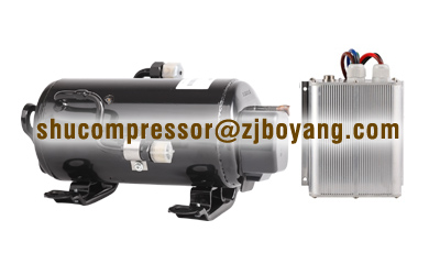 AUTO A/C (AC) COMPRESSOR of 72v electric vehicle air con Rail air conditioner cooling and heating system for metro and train