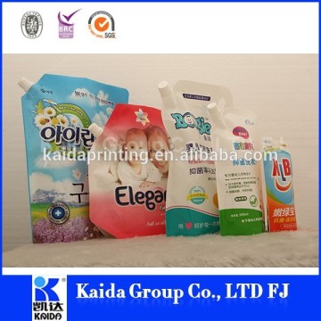 Wholesale in china nylon material liquid detergent pouches