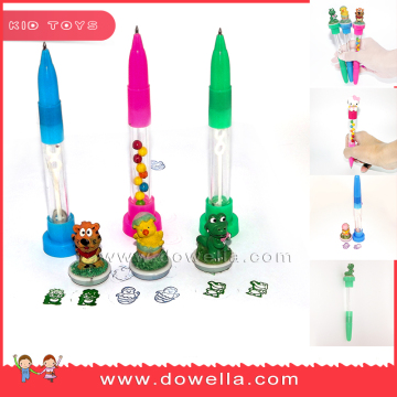 toy stamp , promotional children pen with stamp