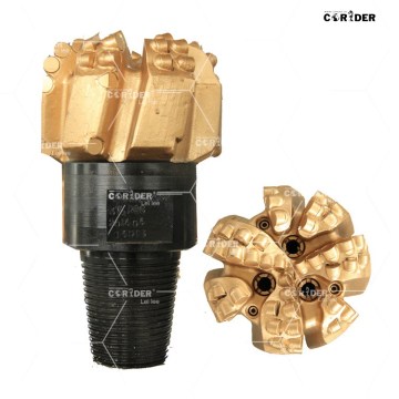 6" PDC drilling bit, PDC rock bit,water well drilling bit