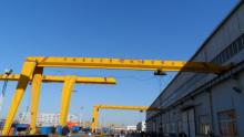5t semi hoist rail goliath gantry cranes