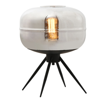 LEDER Glass Bedside Table Lamps