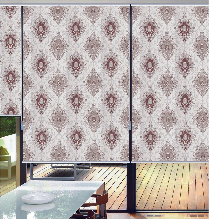 Jacquard Window Roller Curtains