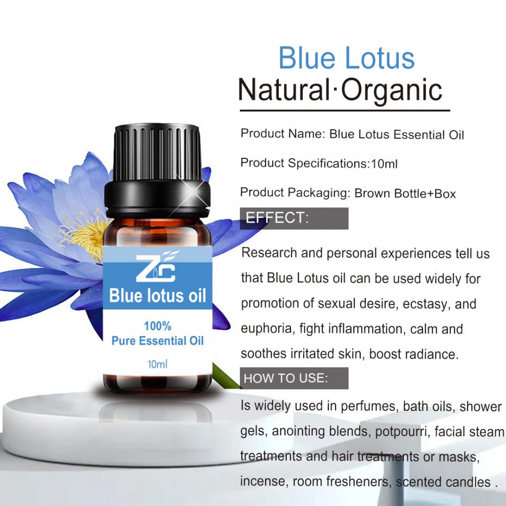 Minyak esensial lotus biru terlaris untuk kulit
