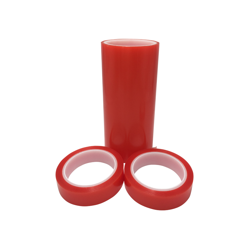 Red PET Sticky Tapes Strong Adhesive Acrylic Wrap PVC FLOOR TAPE