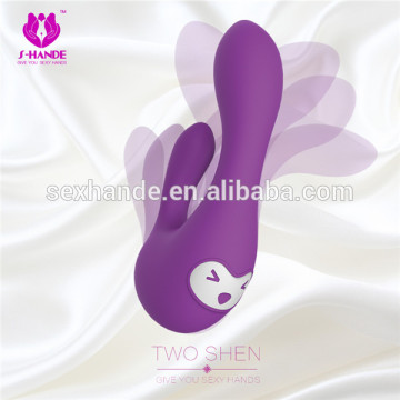 Women sex toys silicone rabbit vibrators, rechargeable rabbit vibrator