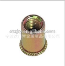difference size of rivet nut ,blind rivet nut , steel nuts M6 M8 M10