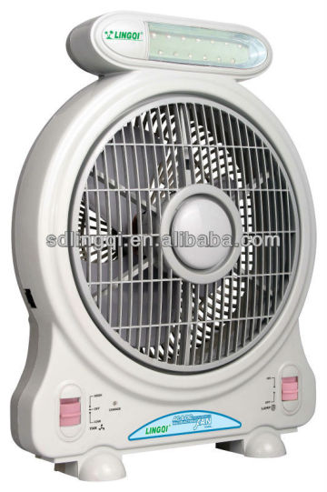 10'' rechargeable fan price in chennai camping fan with 14pcs LED lighting or 1x9W lamp	nippo rechargeable fan