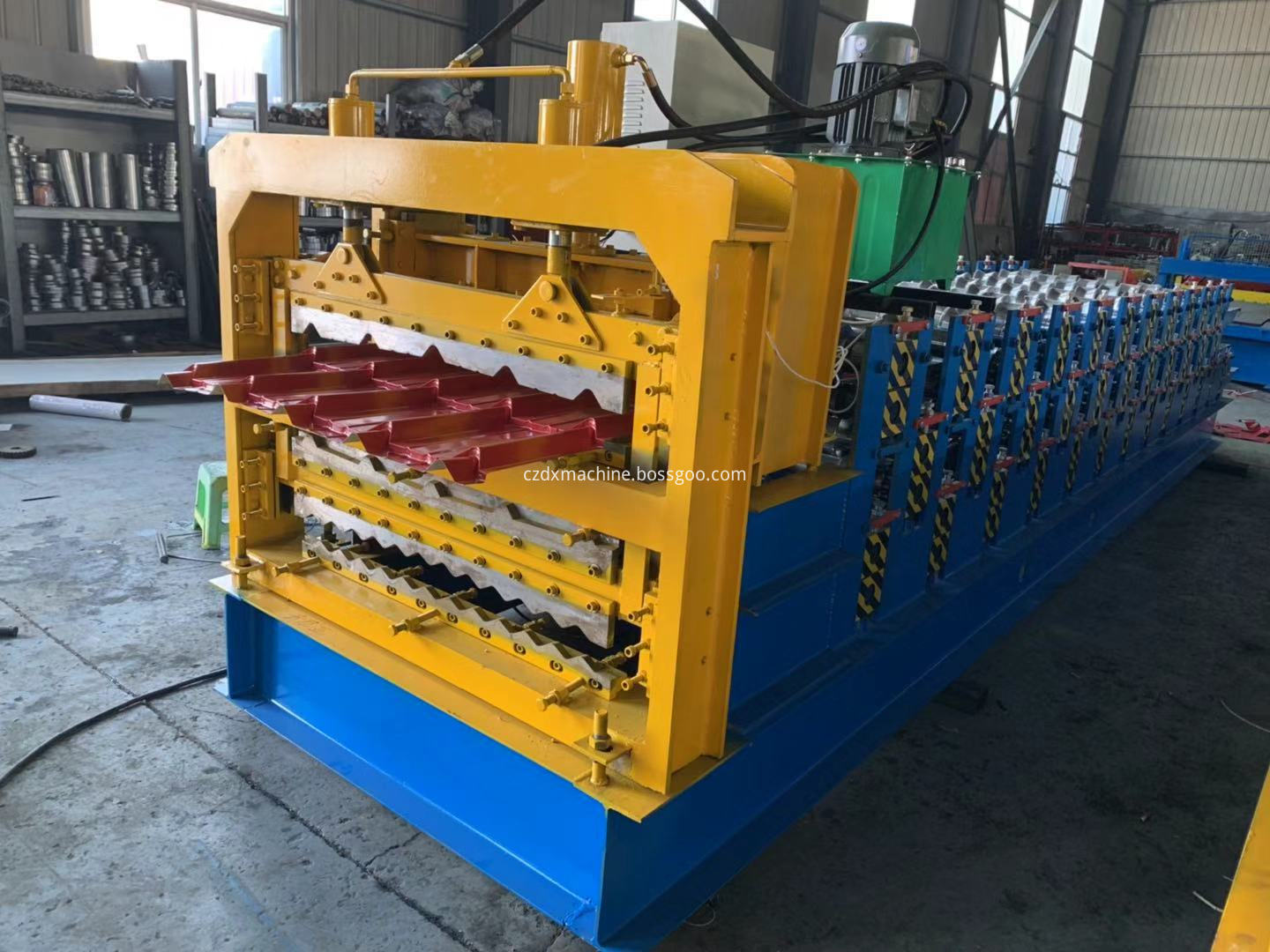 three deck machine