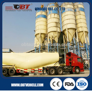 OBT bulk cement truck trailer with full service