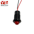 YesWitch 11mm IP68 مؤشر إشارة المعادن مع الأسلاك