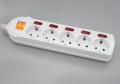 مفاتيح 5-etlet Germany Standard Power Strip مستقلة