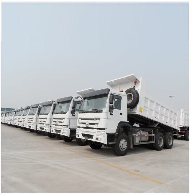 hot selling HANVAN G7 8X4 12wheeler sand transporting heavy dump tipper truck