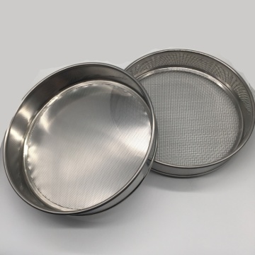 Lab test sieve for granulation