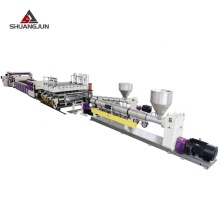 PP Construction Formwork Plastic Hollow Plate Manufacturing Machine Production Line