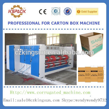 corrugated carton flexo printing machine,used flexo printer slotter for sale