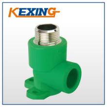 PPR Fittings Male Elbow with Disk  male threaded elbow w/disk  OEM