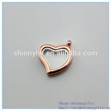 newest vintage locket pendant with heart shape