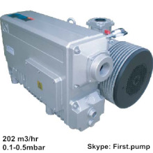 202m3/hr single-stage oil rotary vane vacuum pump