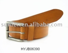 real leather belt