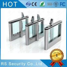 Museum Fingerprint Glass Turnstile Card Collector