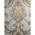 PVC Vinyl Home Decoration Damask Wallpaper